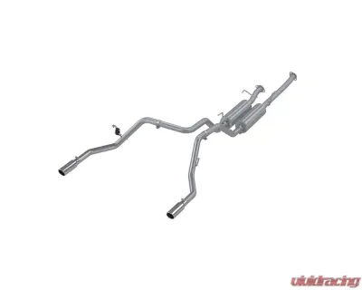MBRP T409 Stainless Steel 2.5" Catback Dual Split Rear Toyota Tundra 2009-2021 - S5312409