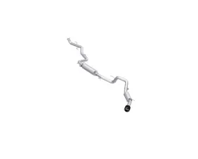 MBRP Exhaust 3in. Cat-Back, Single Side Exit with CF Tip, T304. Toyota Tacoma 2.4L (Excl. Leaf Spring Trucks) 2024-2024