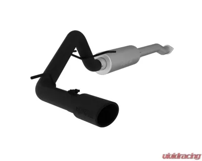 MBRP Black Coated 3" Catback Single Side Exit Black Series Toyota Tacoma 3.5L 2016-2021 - S5338BLK