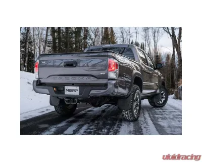 MBRP Aluminized Steel 3" Catback Turn Down Single Side Installer Series Toyota Tacoma 3.5L 2016-2021 - S5339AL