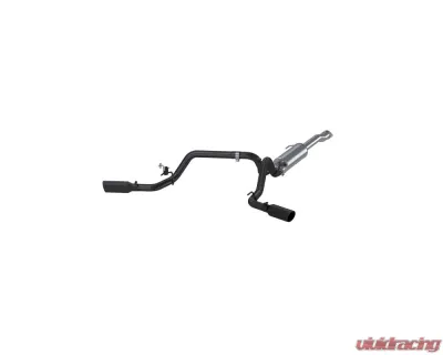 MBRP Black Coated 3" Catback Dual Split Side Black Series Toyota Tacoma 3.5L 2016-2021 - S5340BLK
