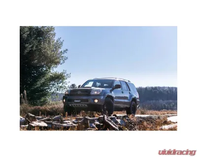 MBRP Aluminized Steel High-Clearance Turn Down Single Rear Exit 2.5" Catback Toyota Land Cruiser Prado | 4Runner 2004-2022 - S5343AL