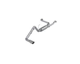 MBRP T304 2.5 Inch Cat-Back 3 Inch Single Rear Exit Armor Pro Series Nissan Frontier 3.8L 2022+