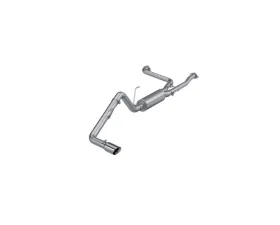 MBRP Aluminized Steel 2.5 Inch Cat-Back 3 Inch Single Rear Exit Armor Lite Series Nissan Frontier 3.8L 2022+