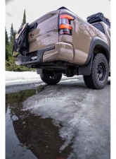 MBRP Turn Down Aluminized Steel 2.5 Inch Cat-Back 3 Inch Single High Clearance Rear Exit Armor Lite Series Nissan Frontier 3.8L 2022+                                     - S5409AL - Image 2
