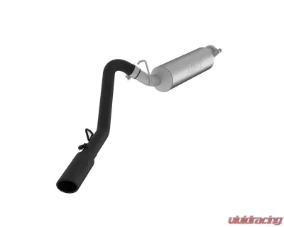 MBRP Black Coated 2.5" Catback Single Side Jeep Wrangler TJ 2000-2006 - S5500BLK