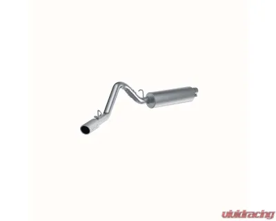 MBRP Aluminized Steel 2.5" Catback Single Side Jeep Wrangler TJ 1997-1999 - S5512AL