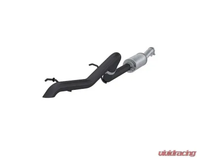 MBRP Black Coated 2.5" Off-Road Tail Pipe Muffler Before Axle Jeep Wrangler JK 2/4 Door 3.8L V6 2007-2011 - S5514BLK
