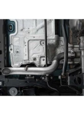 MBRP T409 Stainless Steel 2.5" Axle Back Exhaust Pipe Single Rear Muffler Bypass Jeep Wrangler JL 2/4DR 2018-2025                                     - S5527409 - Image 4