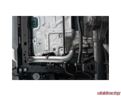 MBRP T409 Stainless Steel 2.5" Axle Back Exhaust Pipe Single Rear Muffler Bypass Jeep Wrangler JL 2/4DR 2018-2025 - S5527409