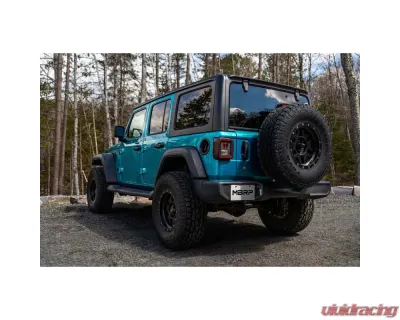 MBRP T409 Stainless Steel 2.5" Axle Back Exhaust Pipe Single Rear Muffler Bypass Jeep Wrangler JL 2/4DR 2018-2025 - S5527409