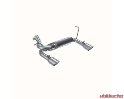 MBRP Aluminized Steel 2.5" Axle Back Dual Rear Exit Jeep Wrangler/Rubicon JK 3.6L/3.8L V6 2007-2018 - S5528AL
