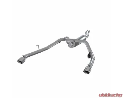 MBRP T304 Stainless Steel 2.5" Catback Dual Rear Exit Pro Series Jeep Gladiator 3.6L 2020-2021 - S5538304