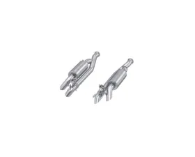 MBRP Armor Pro T304 SS 2.5 Inch Pre-Axle Catback Exhaust Dual Split Quad Side Mercedes-Benz G63 4.0TT V8 2019+