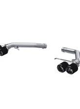 MBRP Armor Pro Series Dual Rear Exit Axle Back w/ Quad Carbon Fiber Tips Audi SQ5 2014-2017                                     - S56033CF - Image 4