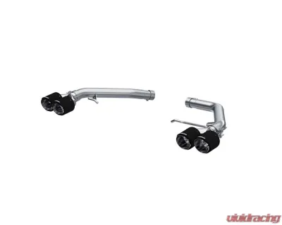 MBRP Armor Pro Series Dual Rear Exit Axle Back w/ Quad Carbon Fiber Tips Audi SQ5 2014-2017 - S56033CF