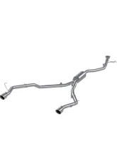 MBRP Aluminized Steel Dual Split Rear Exit 2.5" Catback Honda Ridgeline 2021-2022                                     - S5901AL - Image 4