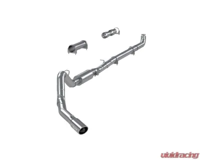 MBRP Aluminized Steel 4" Single Side Exhaust Pipe Chevrolet Silverado | GMC Sierra 2500 | 3500 2001-2007 - S6004AL
