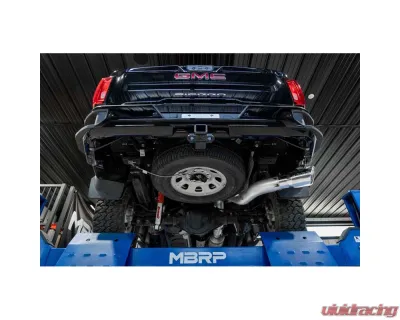 MBRP Armor Lite Aluminized Steel Single Side Exit 5 Inch DPF-Back Exhaust Chevrolet Silverado 2500HD 6.6L 2020-2023 - S60610AL
