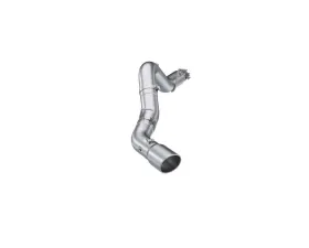 MBRP Armor Lite Aluminized Steel Single Side Exit 5 Inch DPF-Back Exhaust Chevrolet Silverado 2500HD 6.6L 2020-2023