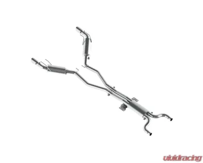 MBRP T409 Stainless Steel 3" Dual Catback w/ Rectangle Tips Chevrolet Camaro V8 6.2L Automatic L99 2010-2015 - S7024409