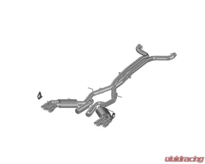 MBRP T409 Stainless Steel 3" Catback Exhaust System Dual w/ Quad Tips XP Series Chevrolet Camaro Coupe Only 2016-2020 - S7032409
