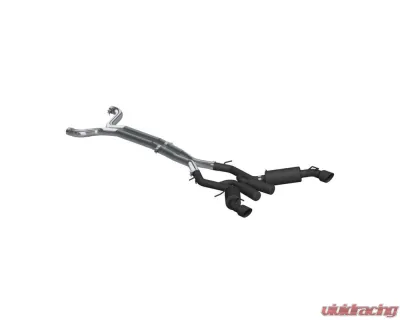 MBRP Black Coated 3" Dual Catback Chevrolet Camaro SS 6 Speed Coupe Only 2016-2020 - S7035BLK