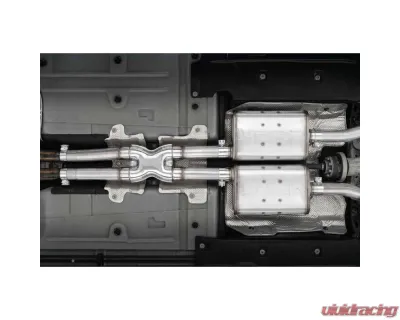 MBRP 2.5" T304 Stainless Catback Dual Rear Exit Exhaust System w/ Carbon Fiber Tips Dodge Challenger 2015-2021 - S71113CF
