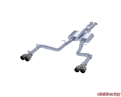 MBRP 2.5" Aluminized Catback Dual Rear Exit Exhaust System Dodge Challenger 2015-2021 - S7111AL