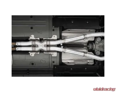 MBRP 3" Aluminized Steel Dual Rear Catback Exhaust System w/ Quad Tips (Street Version) Dodge Challenger 2015-2016 - S7115AL