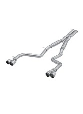MBRP 3" Aluminized Steel Dual Rear Catback Exhaust System w/ Quad Tips (Street Version) Dodge Challenger 2015-2016                                     - S7115AL - Image 4