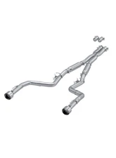 MBRP Aluminized Steel 3" Catback Dual Rear Street Profile w/ Dual Tips Dodge Charger 2015-2022                                     - S7117AL - Image 4