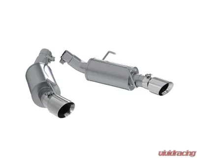 MBRP Aluminized Steel 2.5" Dual Mufflers Axle Back Split Rear Ford Mustang GT 4.6L 2005-2010 - S7200AL
