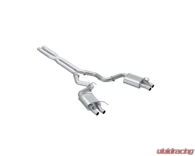 MBRP T304 Stainless Steel 3" Catback Dual Quad Split Rear Exit Pro Series Ford Mustang GT350 | GT350R 2016-2021 - S7201304