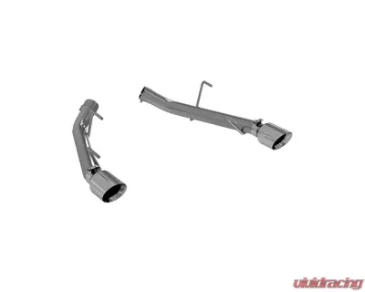 MBRP T304 Stainless Steel 2.5" Dual Axle Back Muffler Bypass Ford Mustang GT 4.6L 2005-2010 - S7202304
