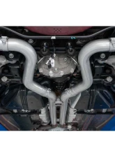 MBRP 3" Catback Dual Rear w/ Quad Street Version Carbon Fiber Tips Ford Mustang GT 2018-2022                                     - S72053CF - Image 3