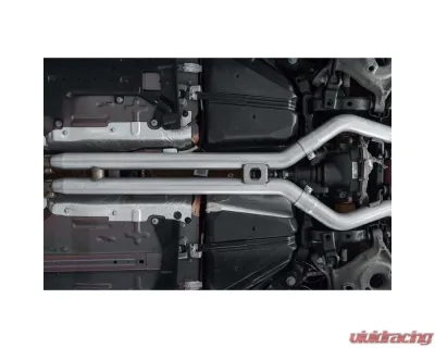 MBRP 3" Catback Dual Rear w/ Quad Street Version Carbon Fiber Tips Ford Mustang GT 2018-2022 - S72053CF