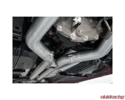 MBRP Race Version 3" T304 Stainless Catback Exhaust w/ Quad 4" Dual Wall Tips Ford Mustang GT 5.0L 2018-2022 - S7207304