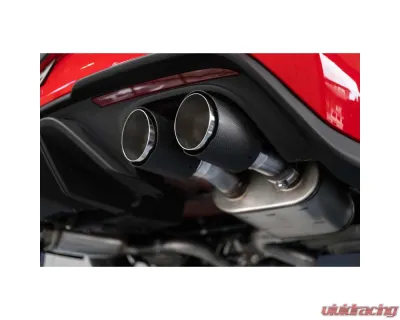 MBRP Pro Series 3" T304 Stainless Catback Active Exhaust w/ Carbon Fiber Tips Ford Mustang GT 5.0L 2018-2022 - S72093CF