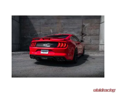 MBRP Pro Series 3" T304 Stainless Catback Active Exhaust w/ Carbon Fiber Tips Ford Mustang GT 5.0L 2018-2022 - S72093CF