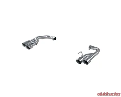 MBRP 2.5" T304 Stainless Axleback Exhaust w/ Quad 4" Dual Wall Tips Ford Mustang GT 5.0L 2018-2022 - S7211304