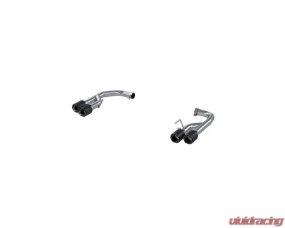 MBRP 2.5" Axle Back w/ Quad Carbon Fiber Tips Ford Mustang GT 2018-2022 - S72113CF