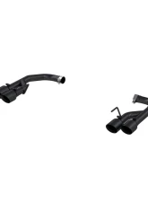 MBRP 2.5" Black Coated Axleback Exhaust w/ Quad 4" Dual Wall Tips Ford Mustang GT 5.0L 2018-2022                                     - S7211BLK - Image 4