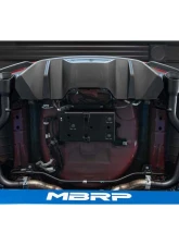 MBRP 2.5" T304 Stainless Axleback Exhaust w/ Quad 4" Dual Wall Tips Ford Mustang GT 5.0L 2018-2022                                     - S7211304 - Image 3