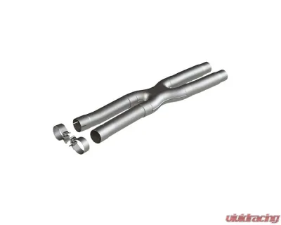MBRP 2.5" Aluminized Steel Exhaust Resonator Bypass X-Pipe Ford Mustang GT 5.0L 2015-2025 - S7213AL