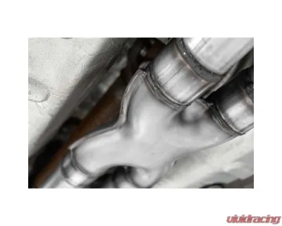 MBRP 2.5" Aluminized Steel Exhaust Resonator Bypass X-Pipe Ford Mustang GT 5.0L 2015-2025 - S7213AL