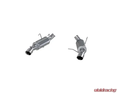 MBRP 3" Aluminized Steel Dual Muffler Axle Back Split Rear Exhaust System Ford Mustang 2011-2014 - S7225AL