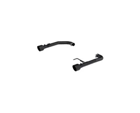 MBRP Black 2.5in Axle Back Dual Split Rear Exit (Race Version) Ford Mustang 2.3L EcoBoost 2015-2025