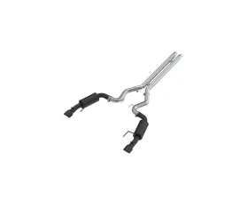 MBRP Armor BLK Street 3 Inch Black-Coated Catback Dual Split Rear Ford Mustang GT S650 5.0L 2024+