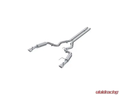 MBRP Armor Lite 3 Inch Aluminized Steel Rear Dual Split Catback Ford Mustang GT S650 5.0L 2024+ - S7253AL